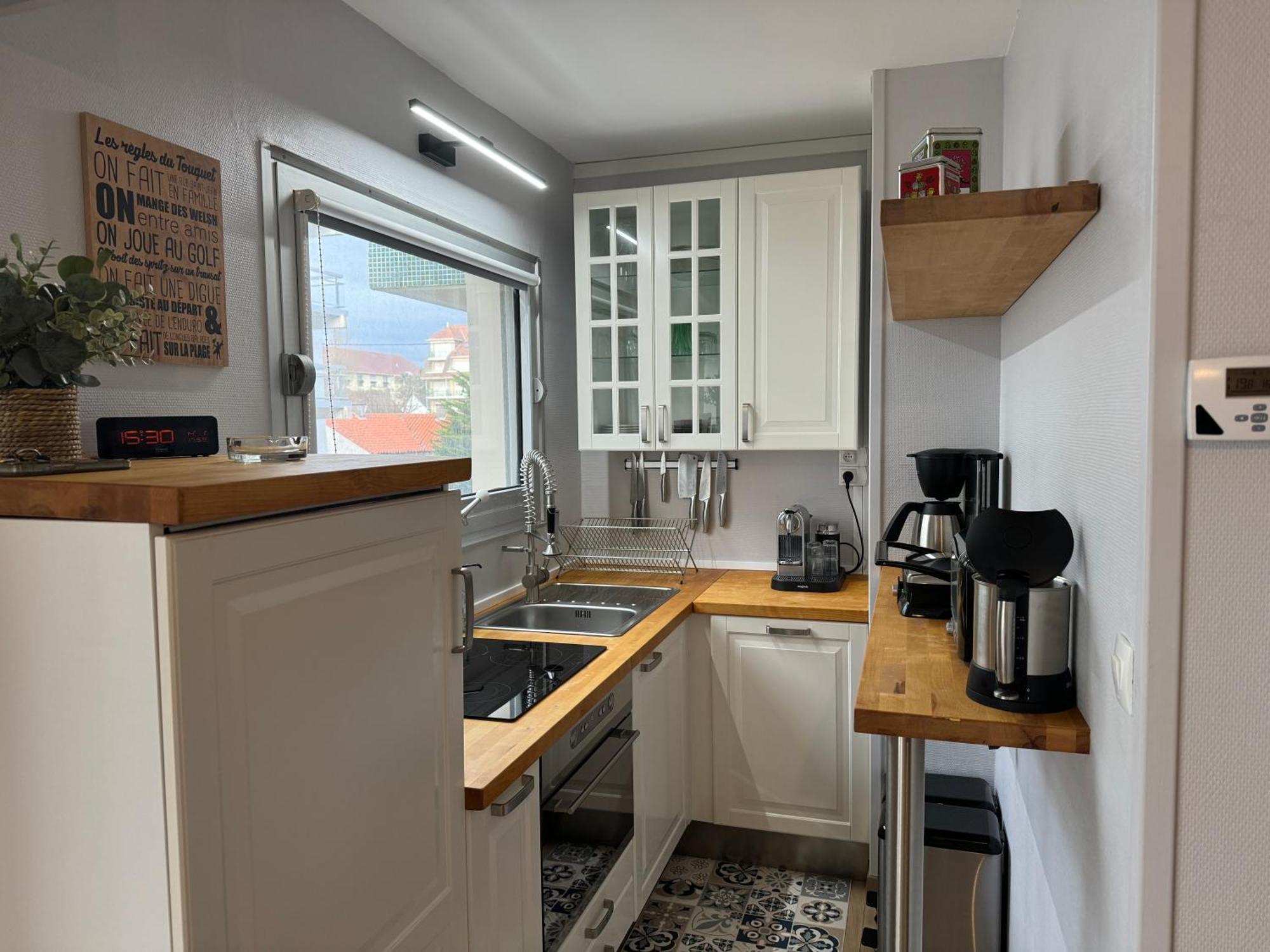 Chez Tonton, Studio Cabine Au Calme Avec Parking Le Touquet Kültér fotó