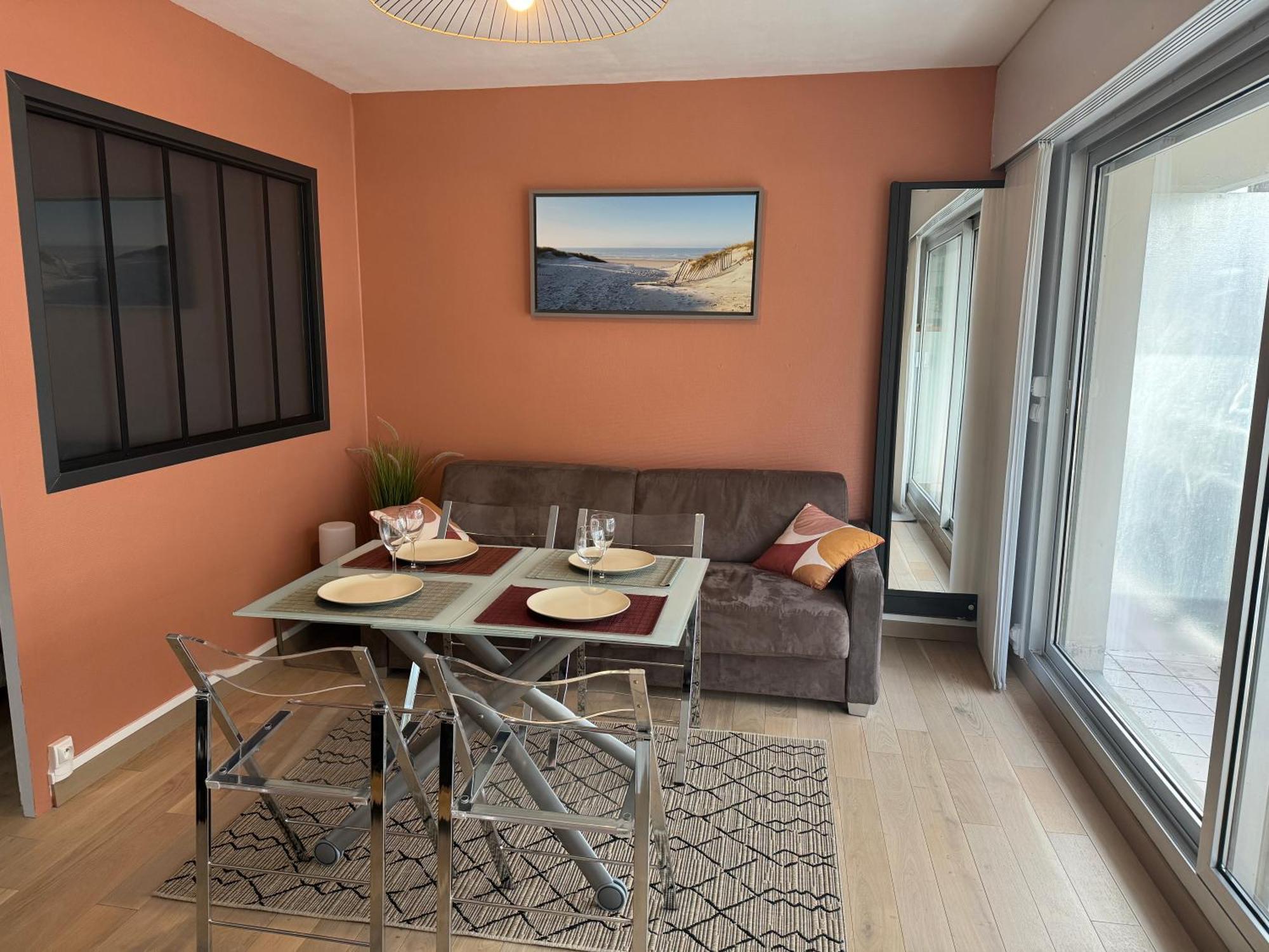 Chez Tonton, Studio Cabine Au Calme Avec Parking Le Touquet Kültér fotó